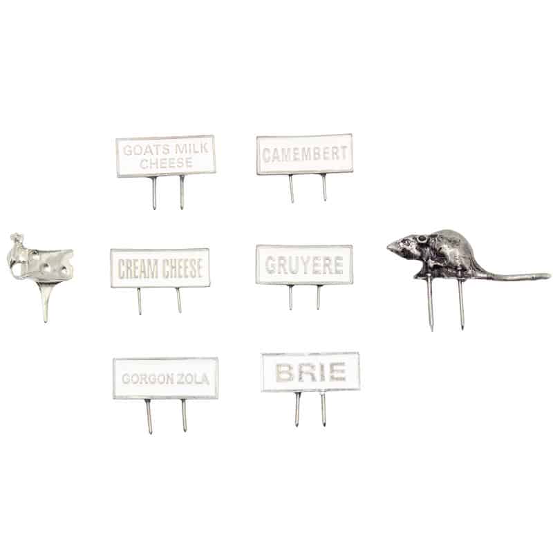 Cheese Pins, Set of 8