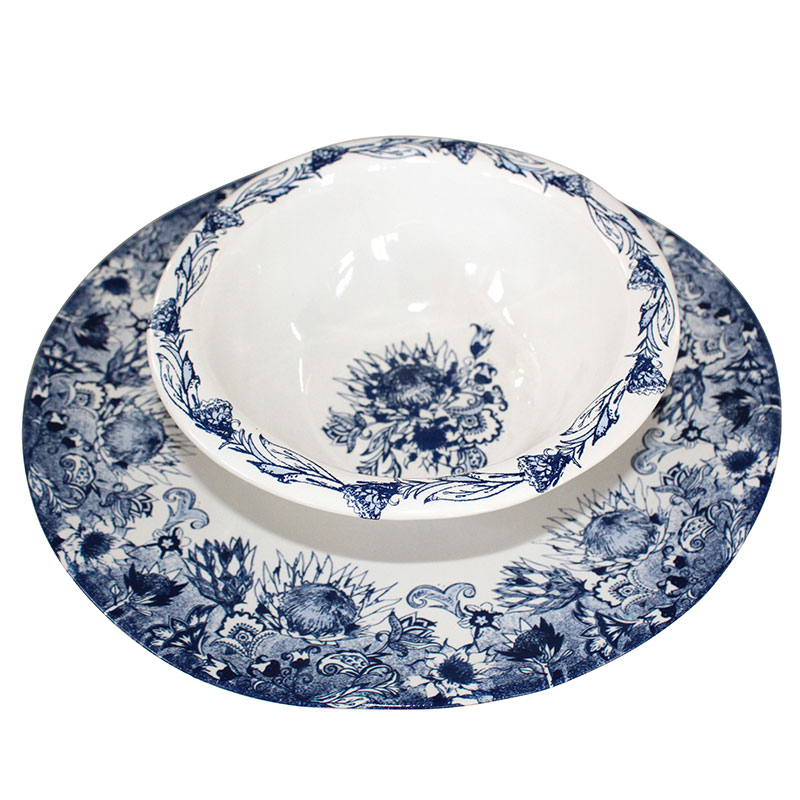 Protea Bowl with Rim - Image 2