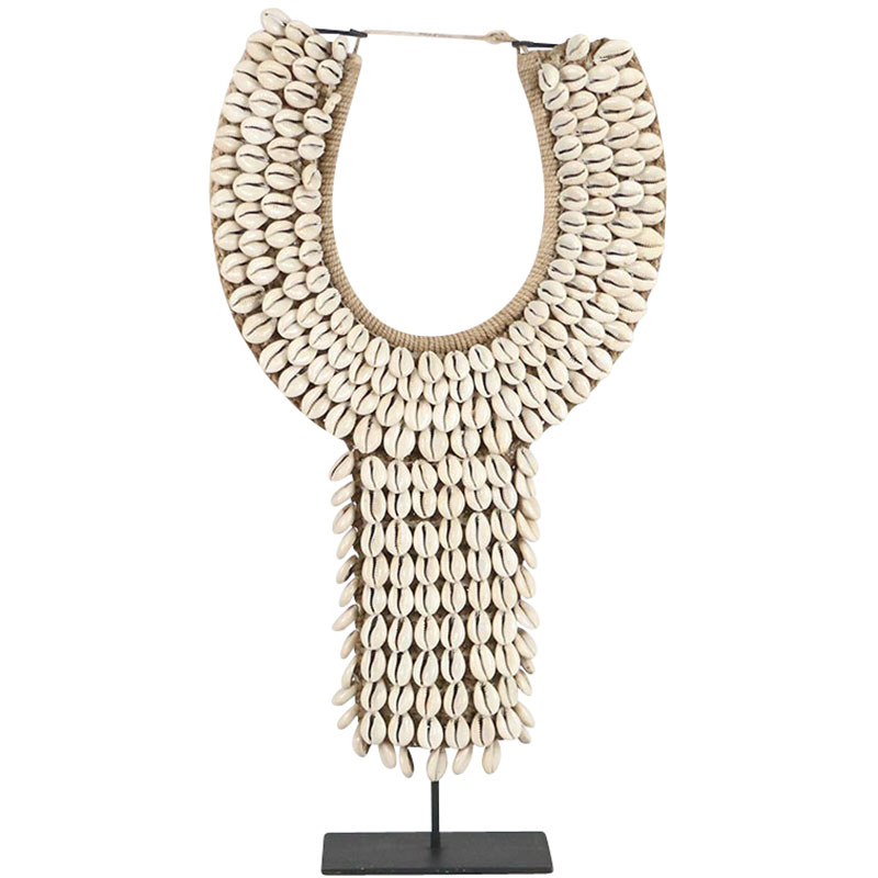 T-Shape Cowrie Tribal Necklace