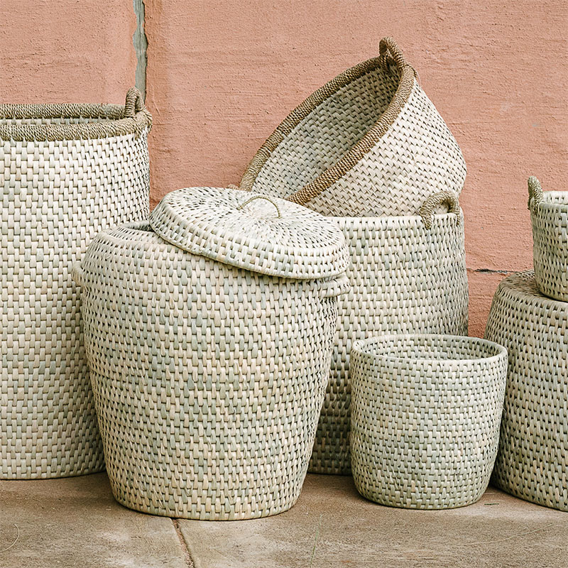 Umtsala Indigo Striped Planter - Image 3