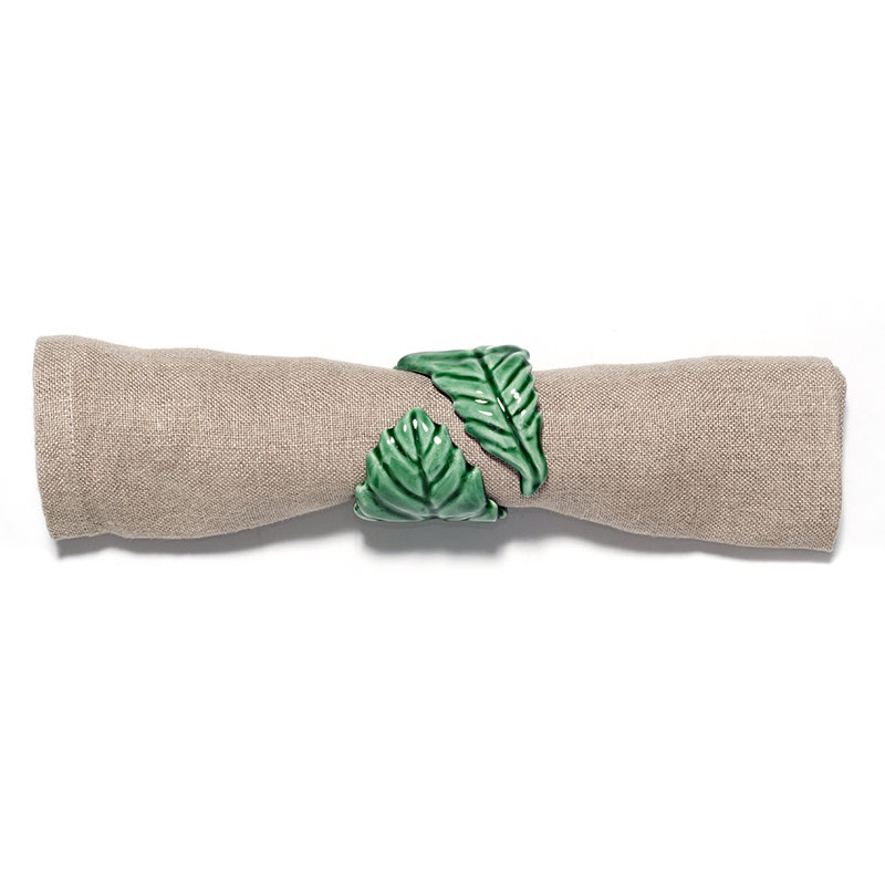 Cabbage Napkin Ring, Set of 4
