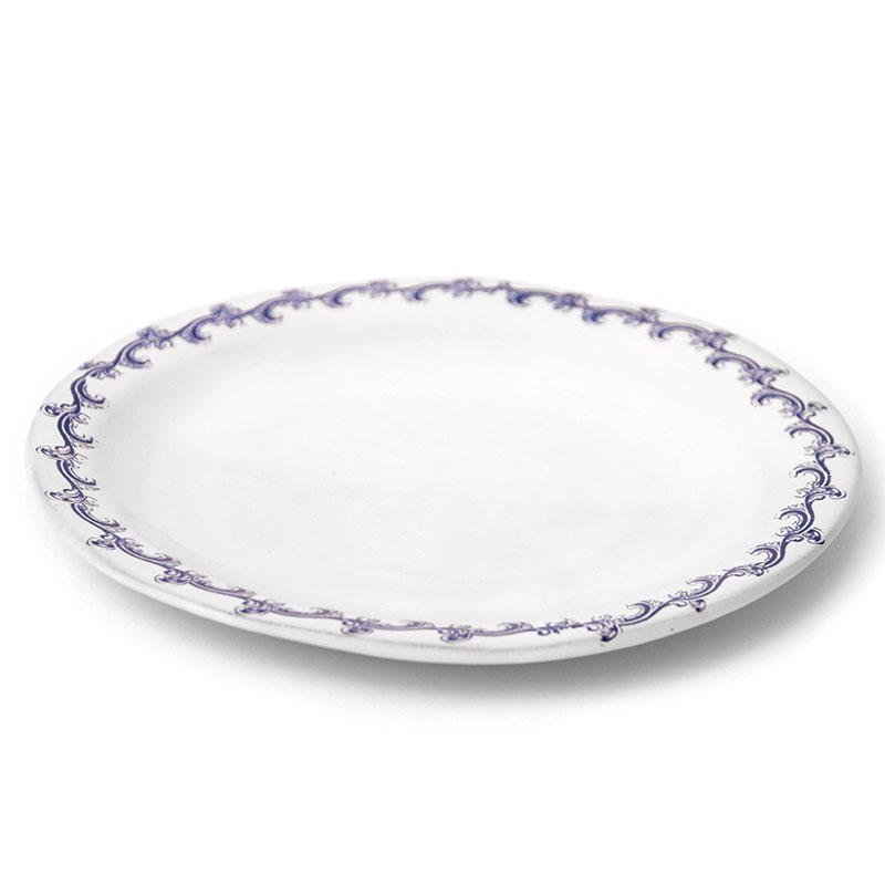 Blue M Plain Side Plate