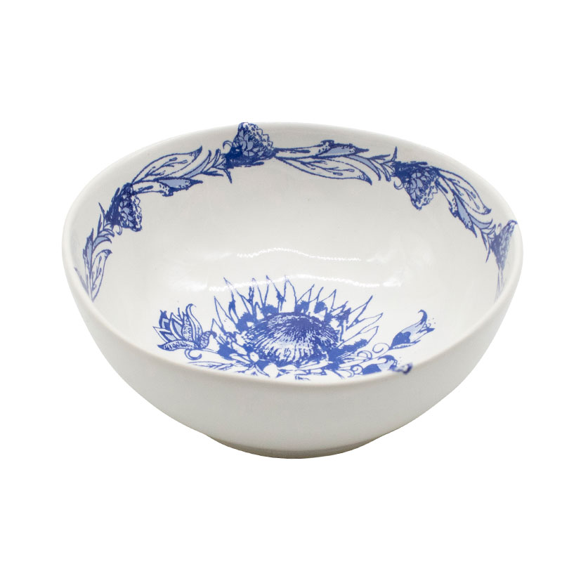 Protea Small Round High Bowl