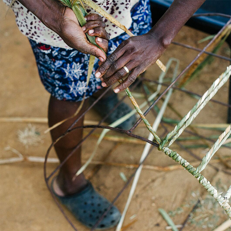 Libhuma Planter & Log Basket - Image 2