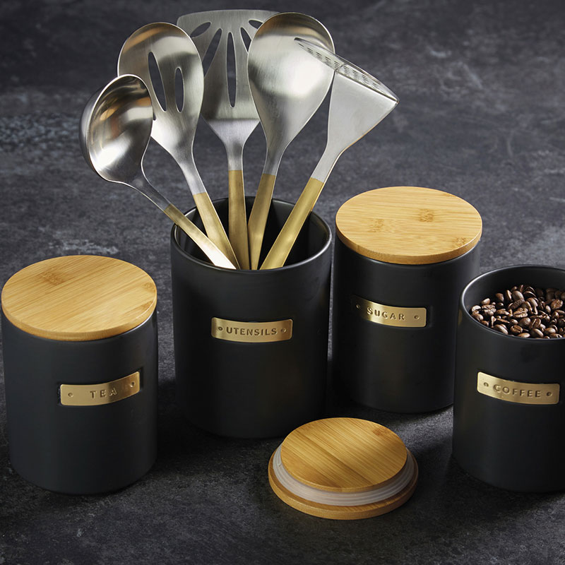 Caddy & Airtight Bamboo Lid - Image 3