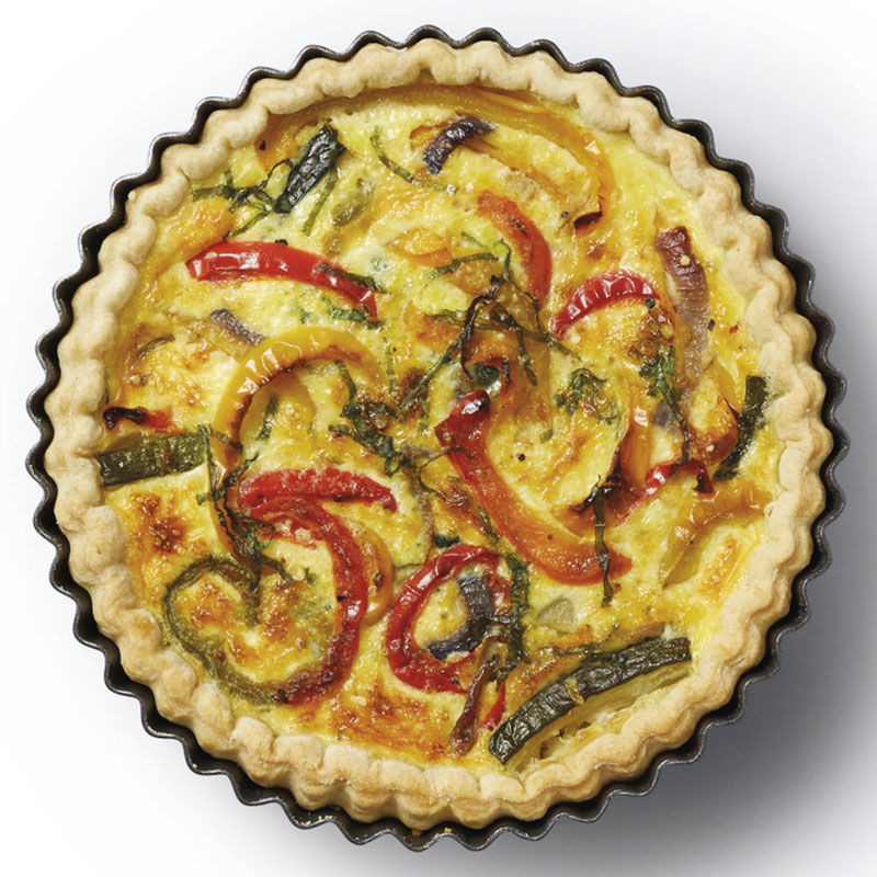 Non-Stick Fluted Loose Base Round Quiche Tin - Image 2