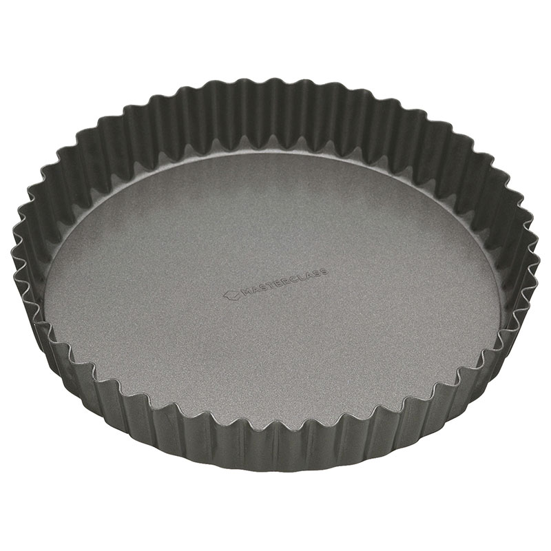 Non-Stick Fluted Loose Base Round Quiche Tin