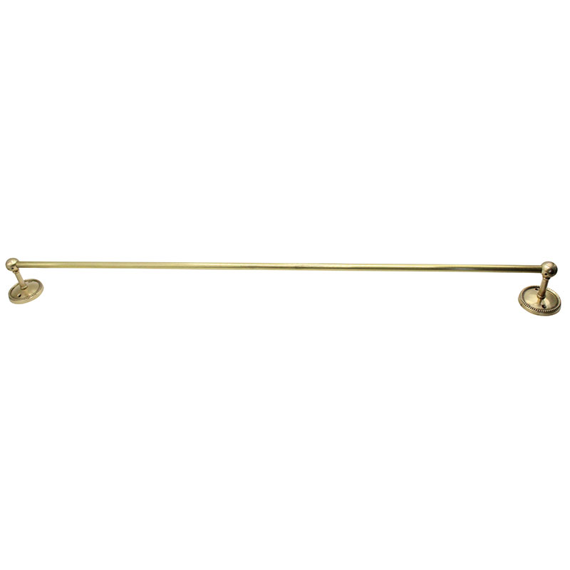 Brass Beaded Towel Rail