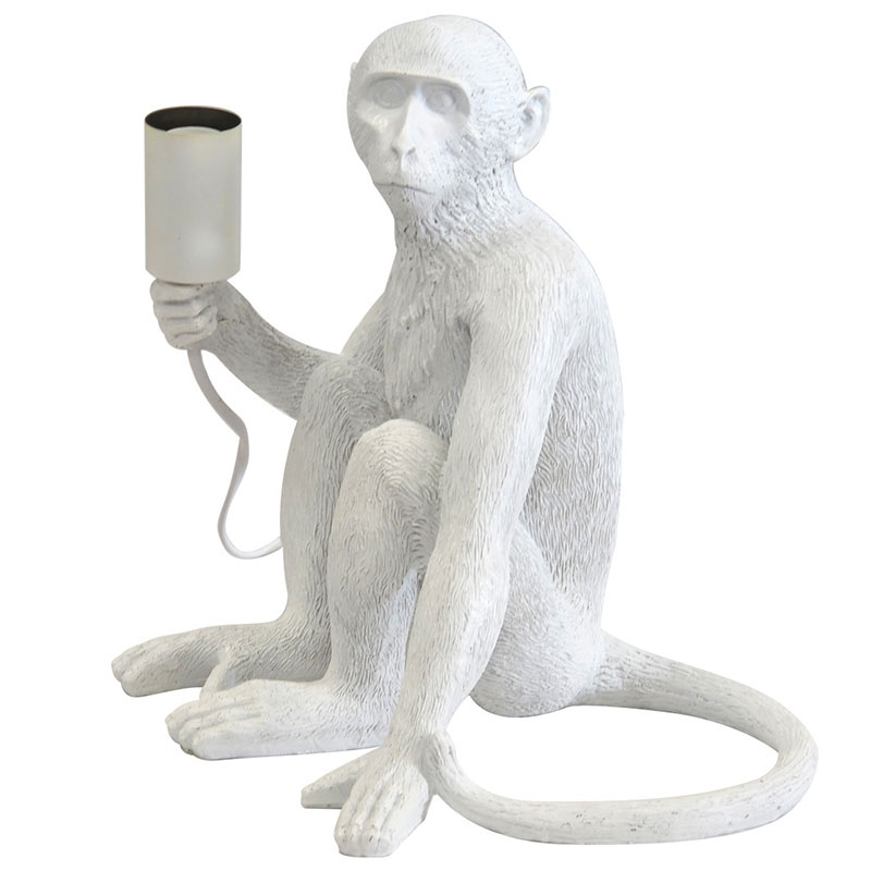Resin Monkey Lamp Base