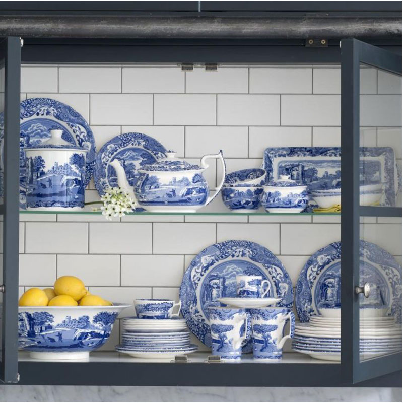 Blue Italian Large Tray - Image 2