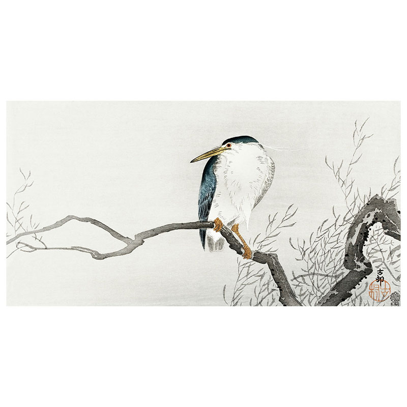 Quack on a Branch Print