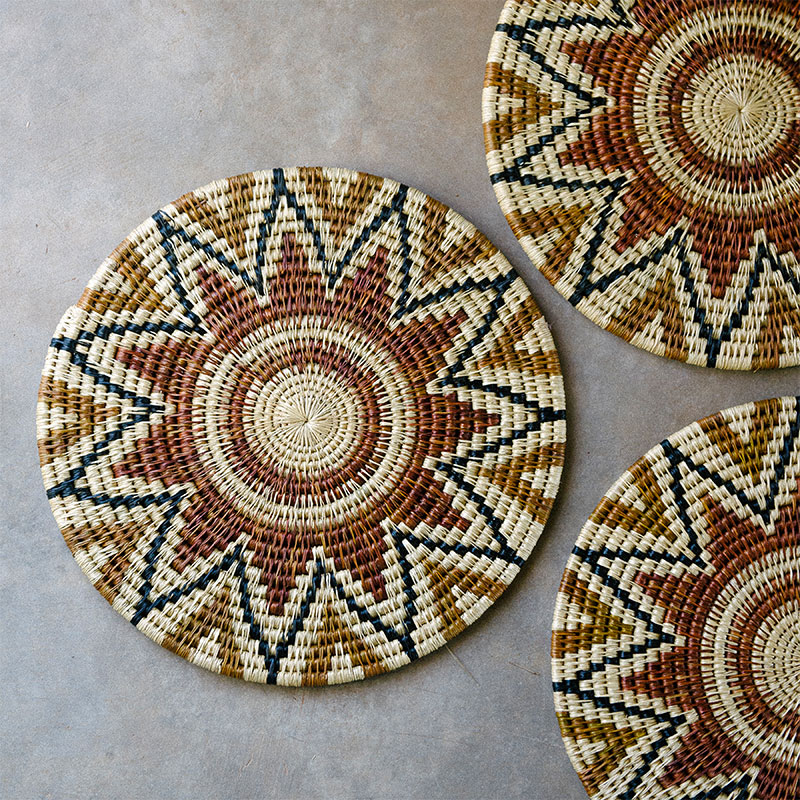 Two Toned Lutindzi Earth Placemat - Image 2