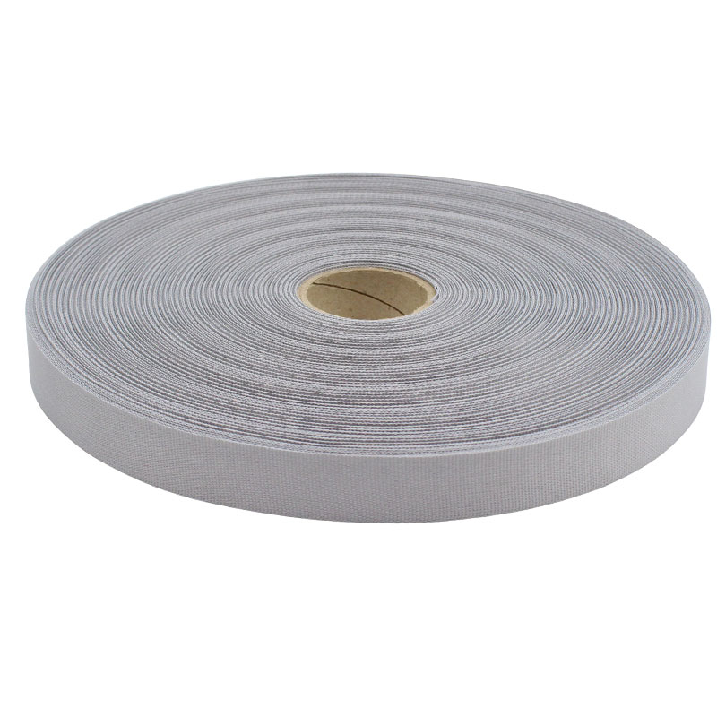 Solid Grey Ribbon Roll