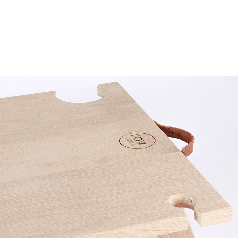 Oak Picnic Table, with Beer/Gin Glass Cut-Out - Image 5