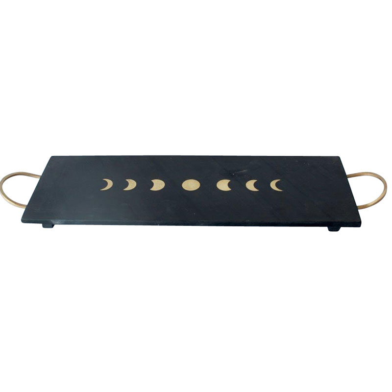 Marble & Brass Inlay Tray
