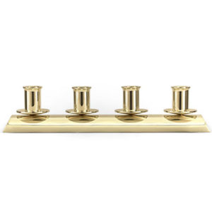 Advent Brass Candelabra