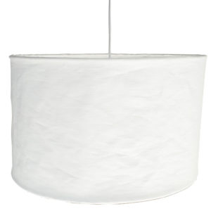 White Linen Collapsible Pendant