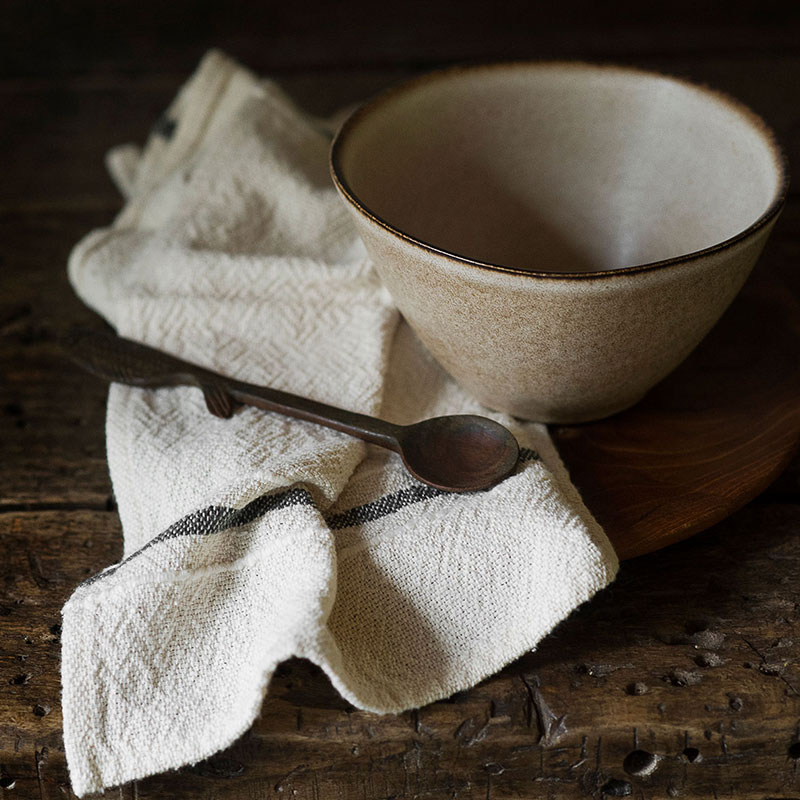 Striped Country Napkins, Set of 4 - Image 3