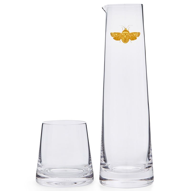 Creatures of Curiosity Carafe and Tumbler Set