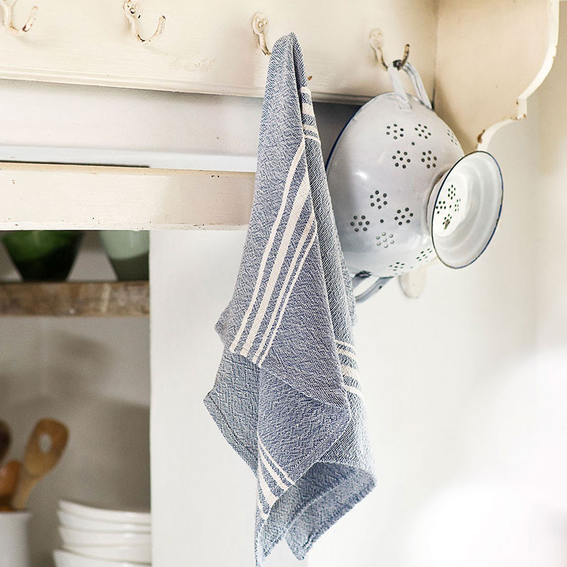 Large Towel with Variegated Stripes - Image 4