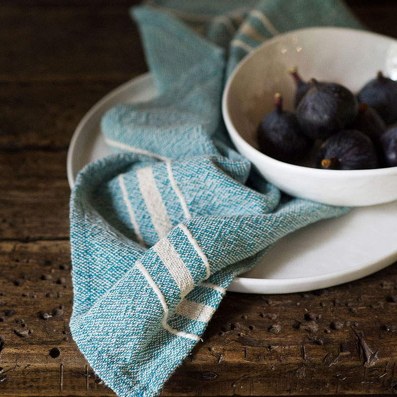 Striped Contemporary Napkins, Set of 4 - Image 2