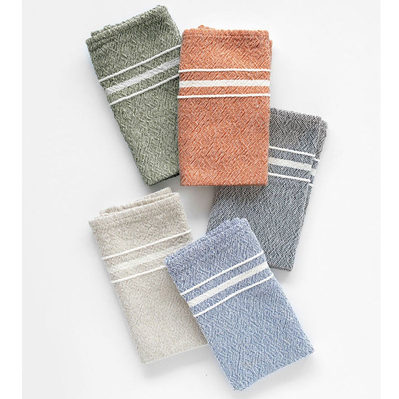 Striped Contemporary Napkins, Set of 4