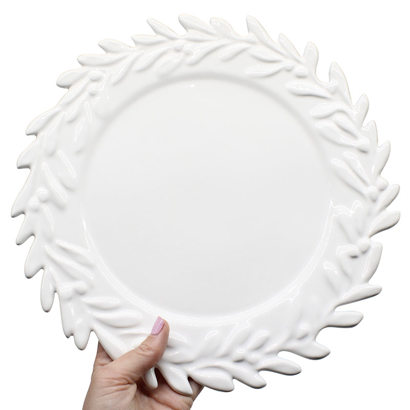 Olive Wreath Cake Stand