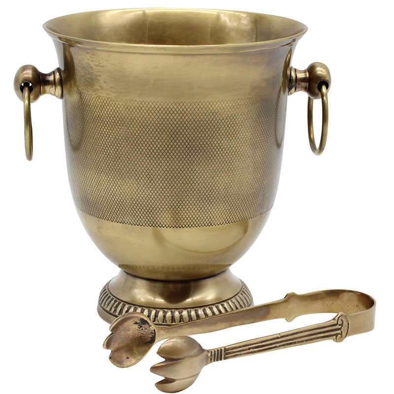 Brass French Ice Bucket - Image 2