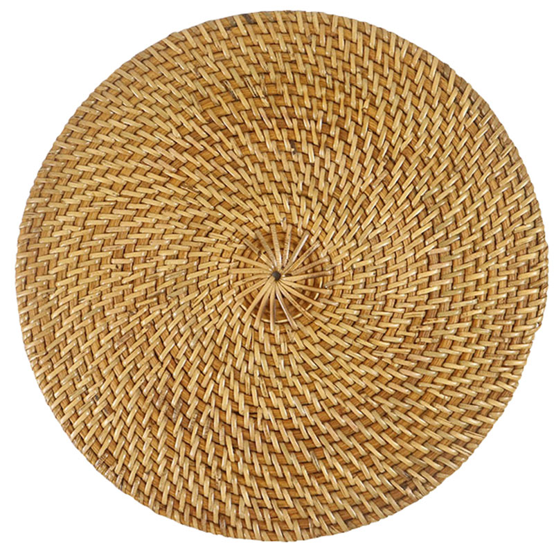 Rattan Round Placemat - Image 2