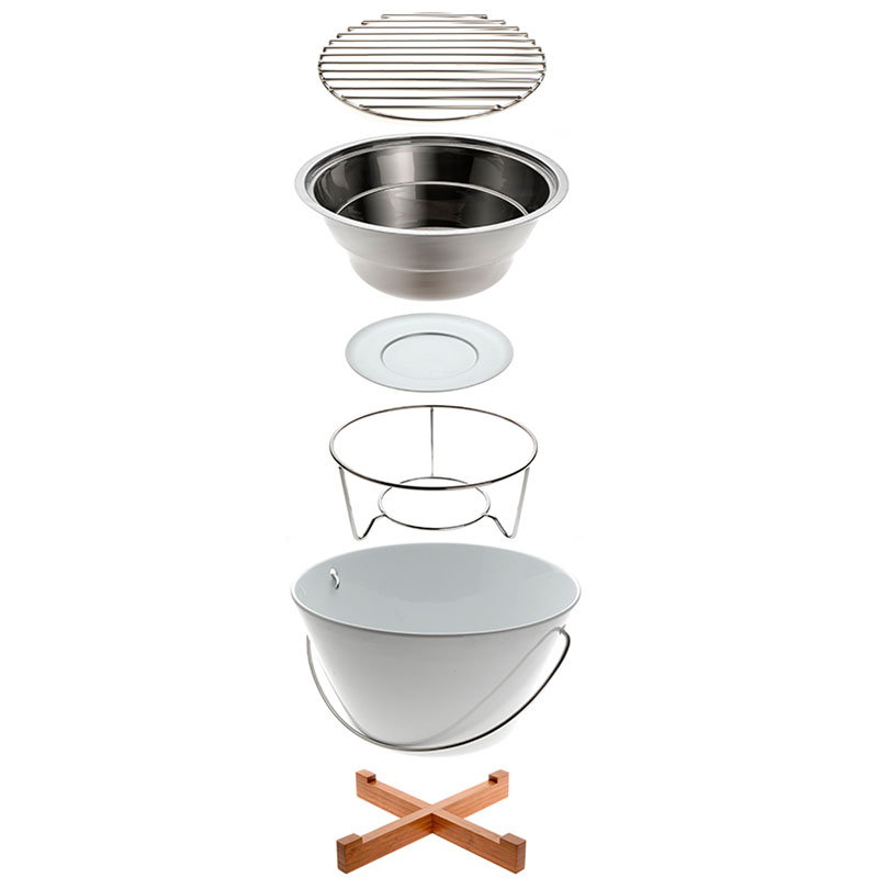 Porcelain Table Grill - Image 2