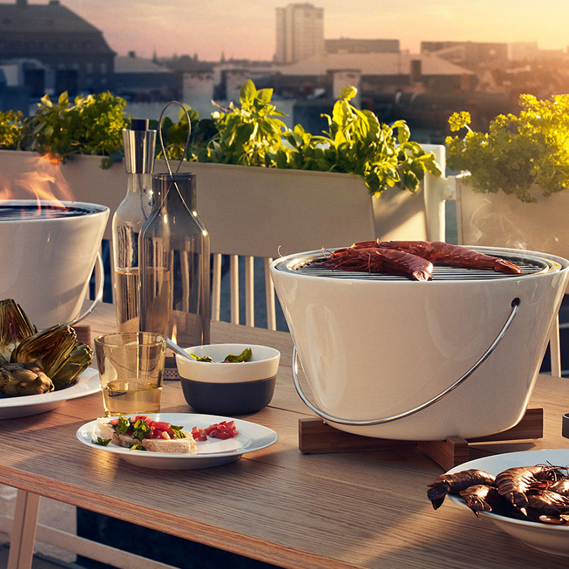 Porcelain Table Grill - Image 3