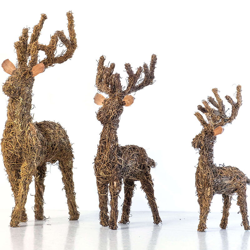 Brown Vine Reindeer