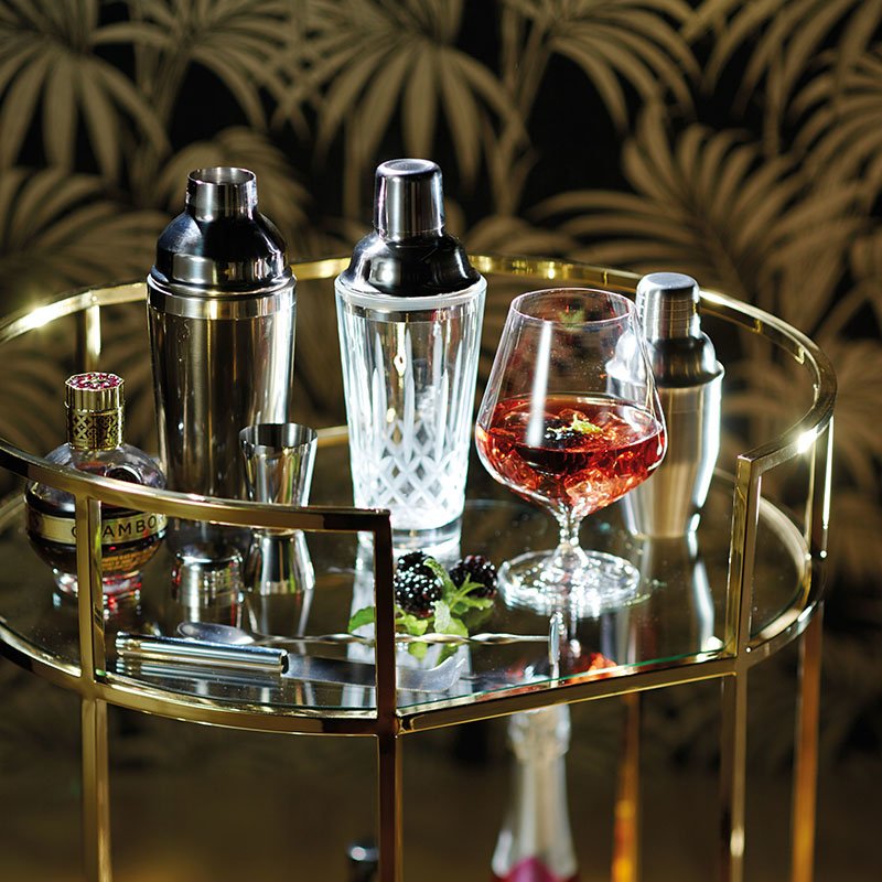Etched Glass Cocktail Shaker - Image 3
