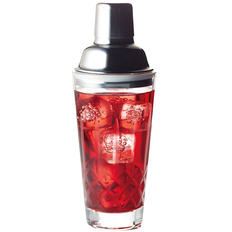 Etched Glass Cocktail Shaker - Image 2