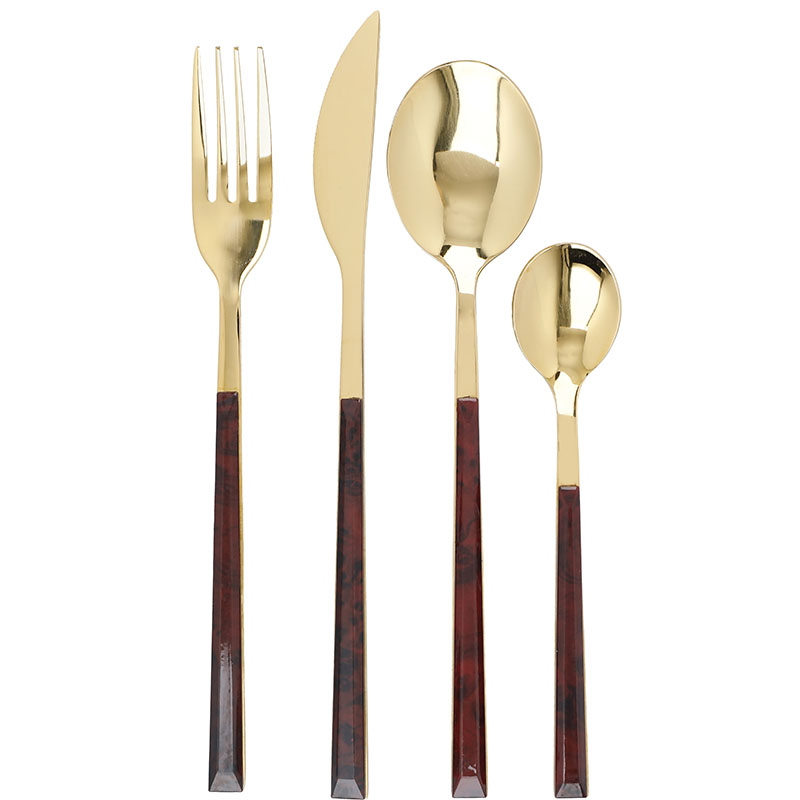 Tortoiseshell Gold Cutlery