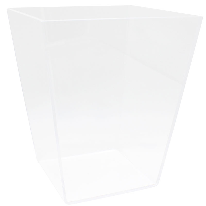Perspex Waste Paper Bin