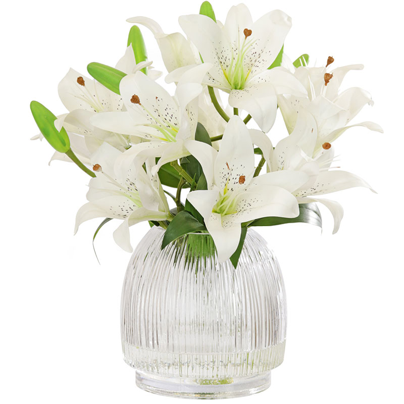 White Tiger Lily Arrangement