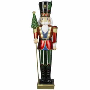 Nutcracker with Christmas Tree