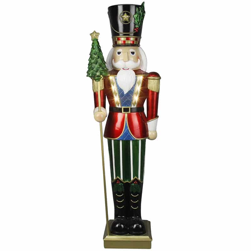 Nutcracker with Christmas Tree