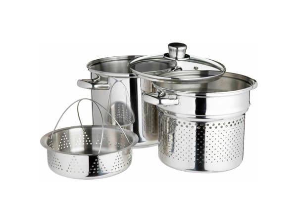 Italian Stainless Steel Pasta Pot Set