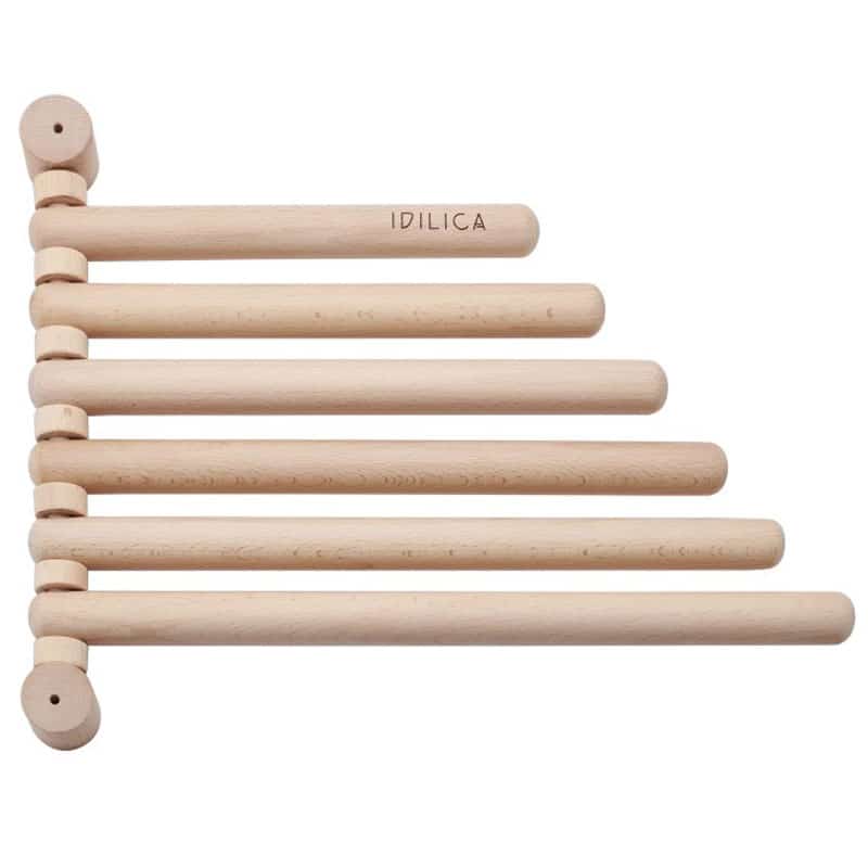 Idilica Beechwood Wall Rack