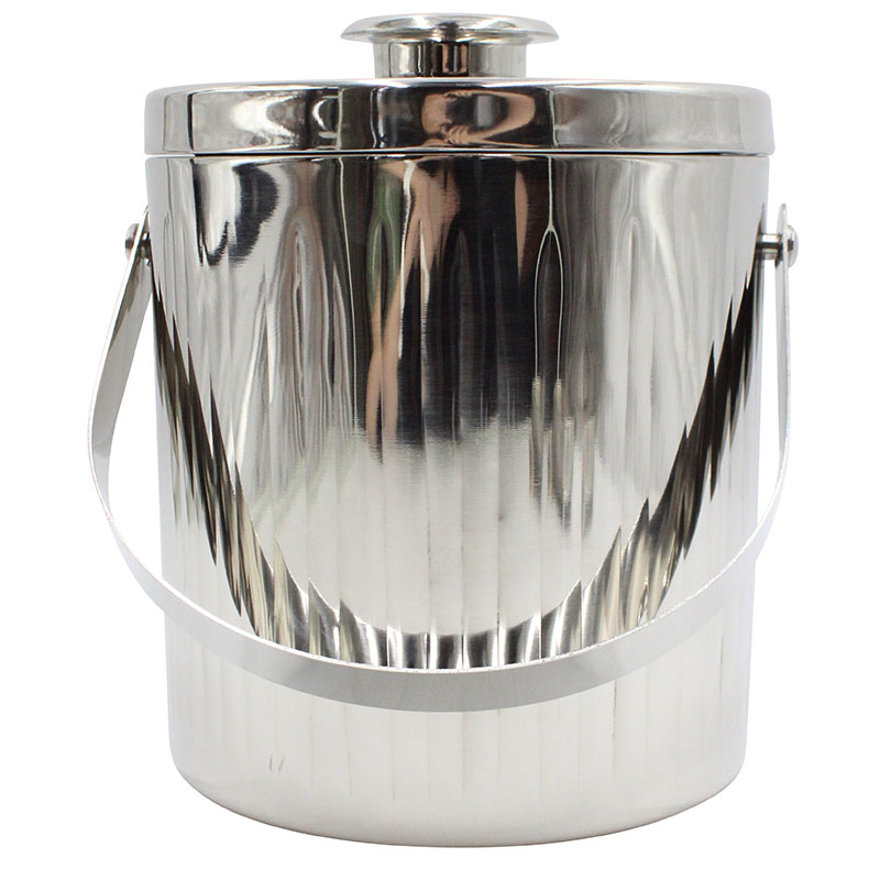 Tiara Ice Bucket with Vertical Lines - Image 2