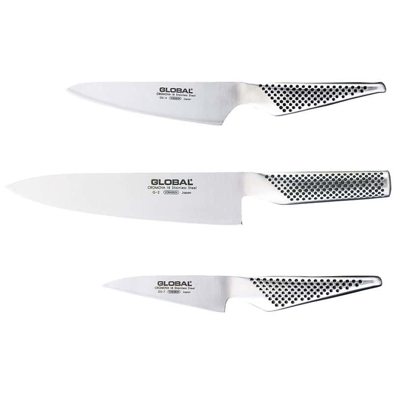 3 Piece Global Boxed Knife Set