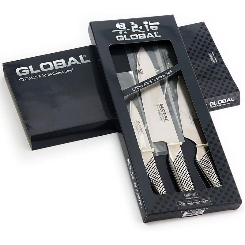 3 Piece Global Boxed Knife Set - Image 2