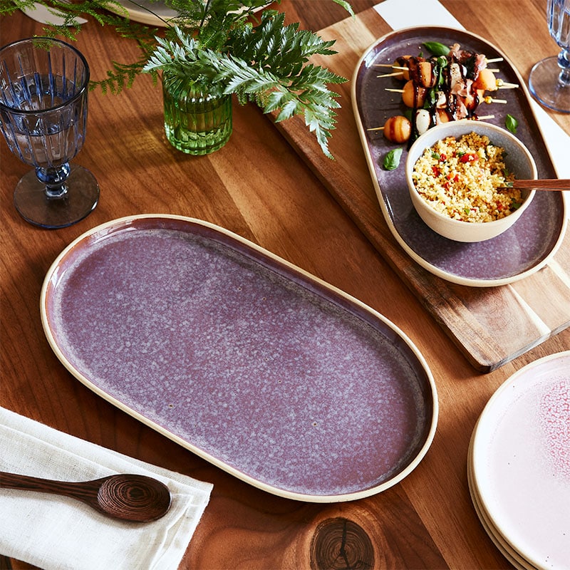Amethyst Minerals Oval Platter - Image 2