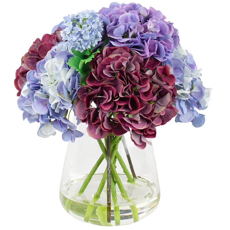 Hydrangea & Snowball Arrangement