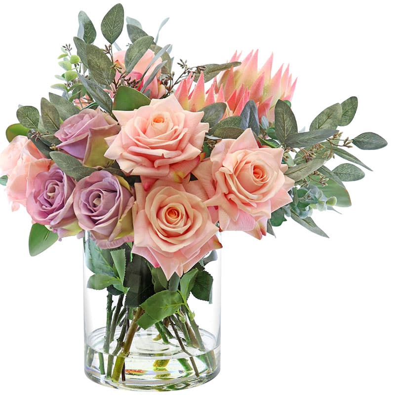 Protea & Rose Arrangement