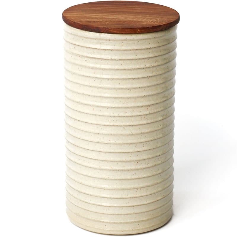 Ivory Dry Goods Jar