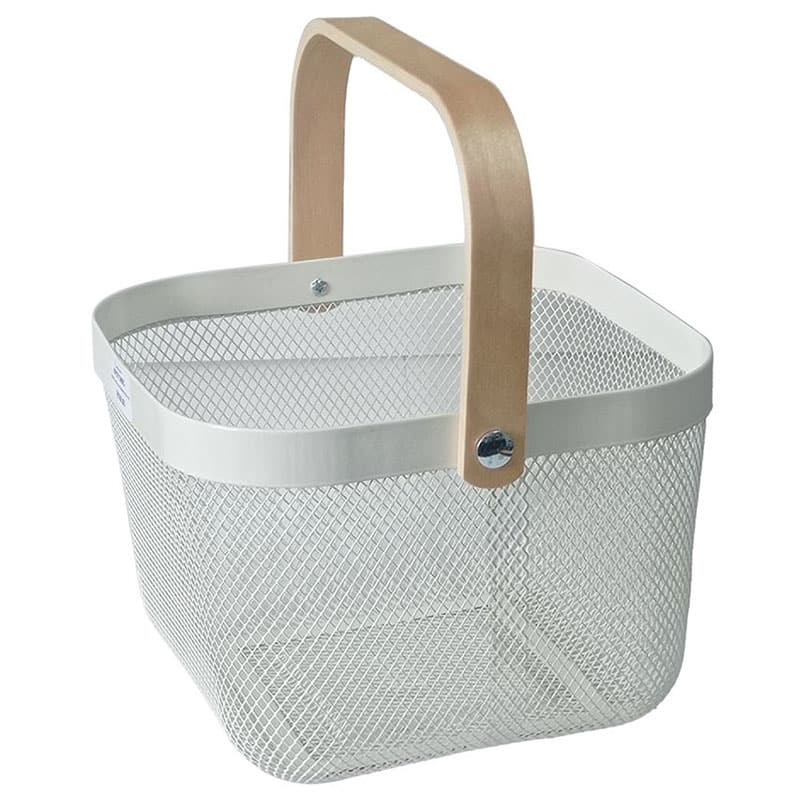 Metal Storage Basket with Handles