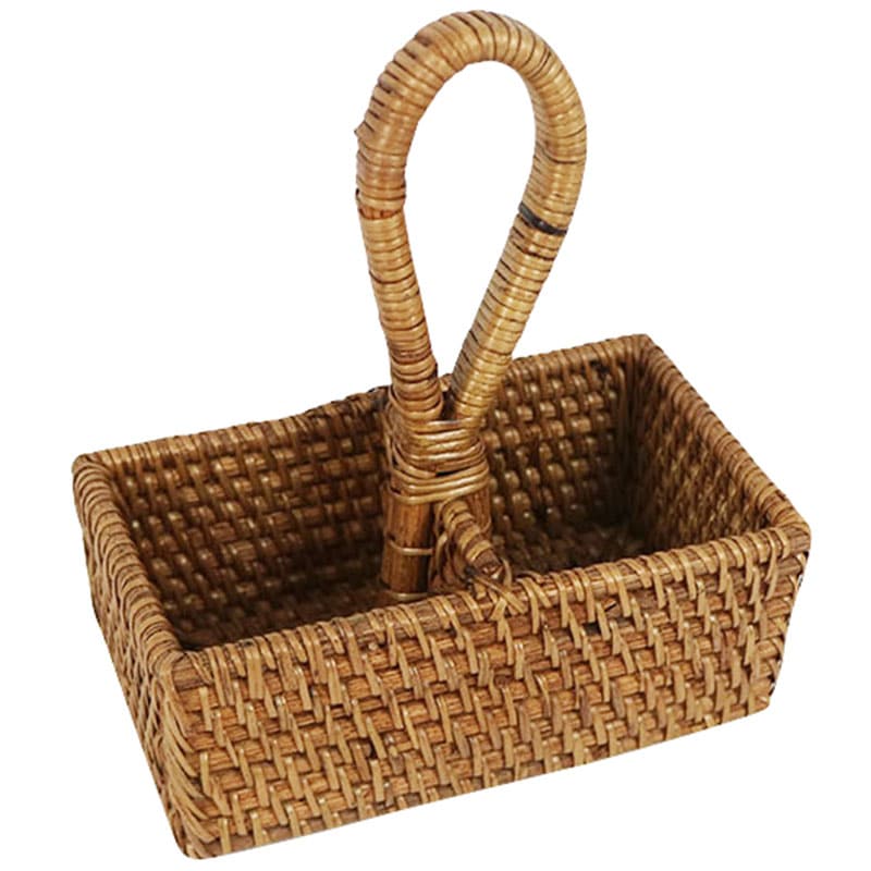 Rattan Soap or Condiment Holder
